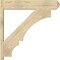 Ekena Millwork Balboa Craftsman Rough Sawn Outlooker, Douglas Fir, 8"W x 40"D x 40"H OUT08X40X40BOA04RDF - alternate 2